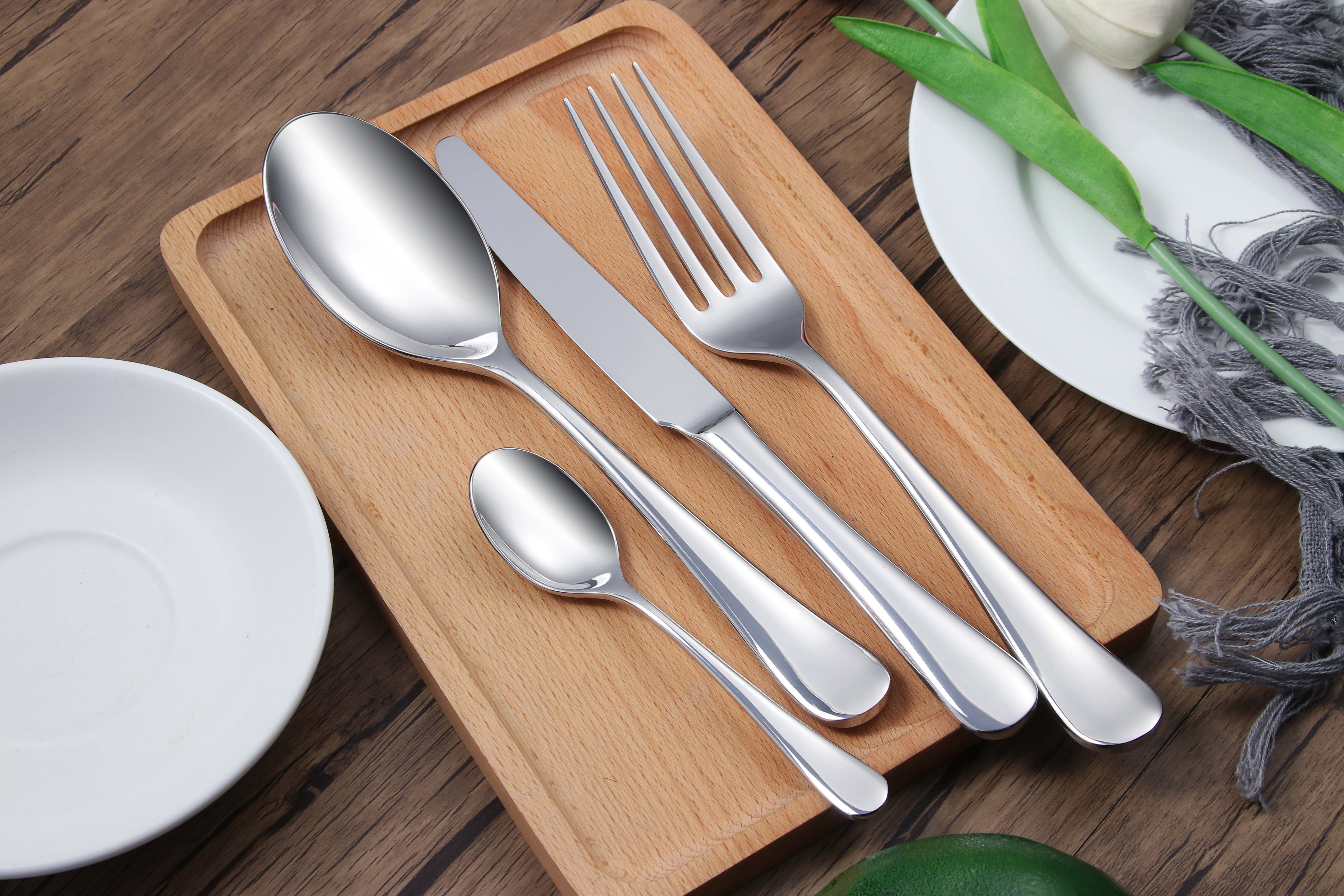 High Quality Stainless Steel Cutlery Set Stainless Steel Flatware Tableware Wholesale For Restaurant Hotel