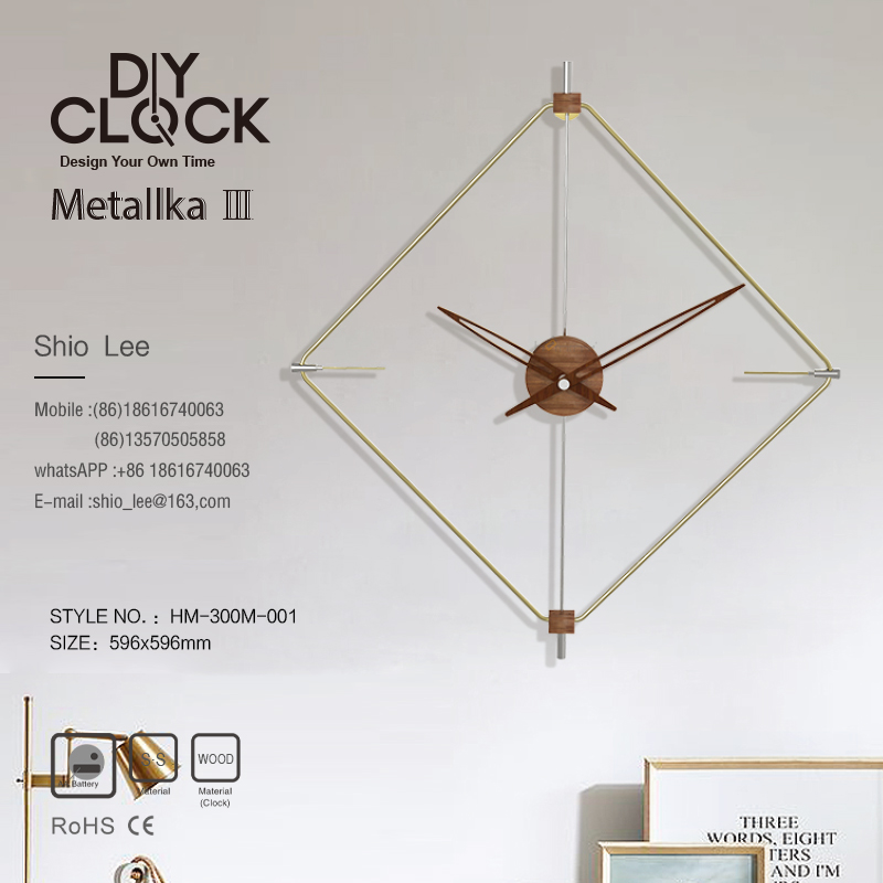 DIY Clock Metal Series