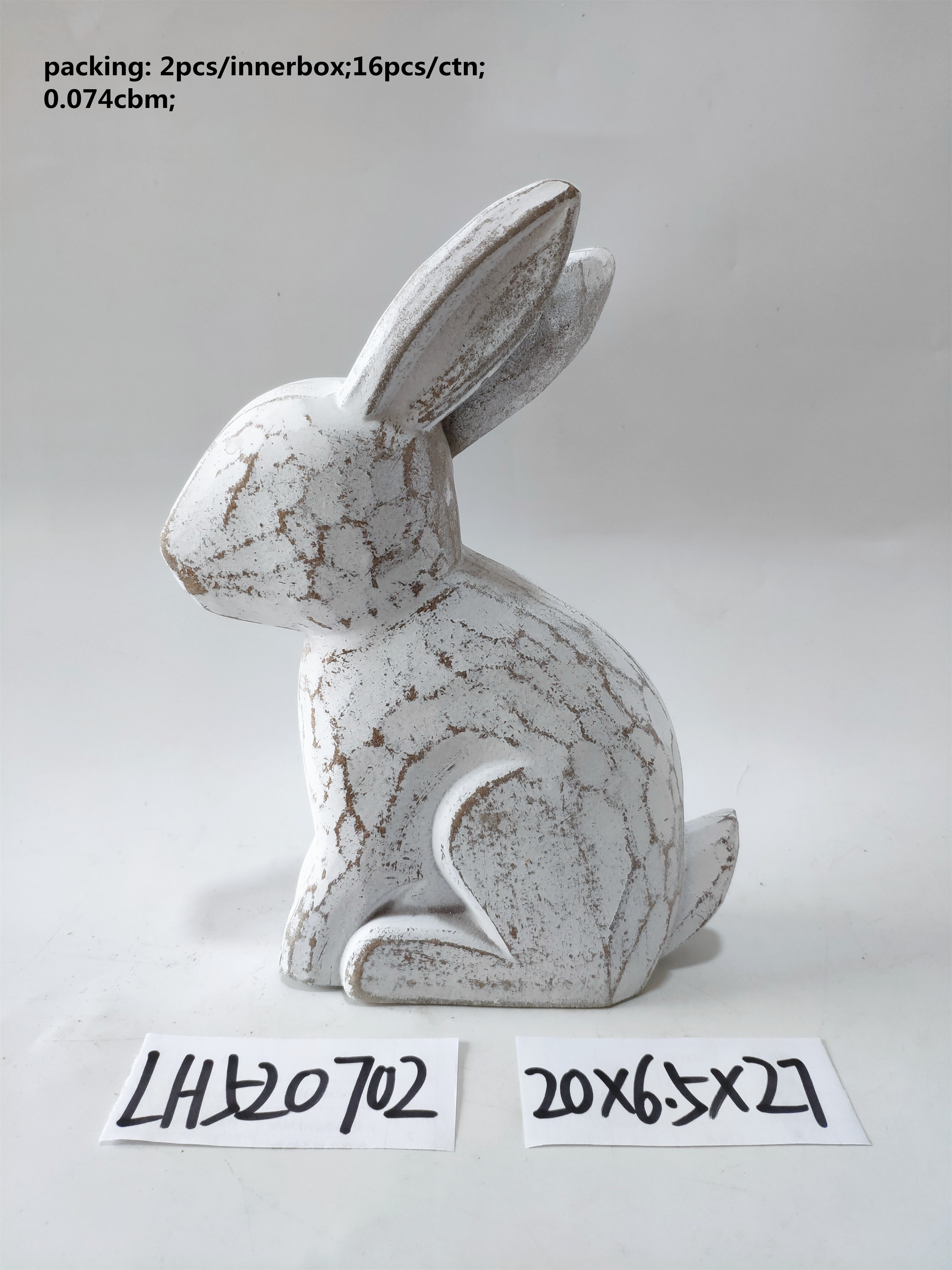 Retro home decoration MDF animal decoration