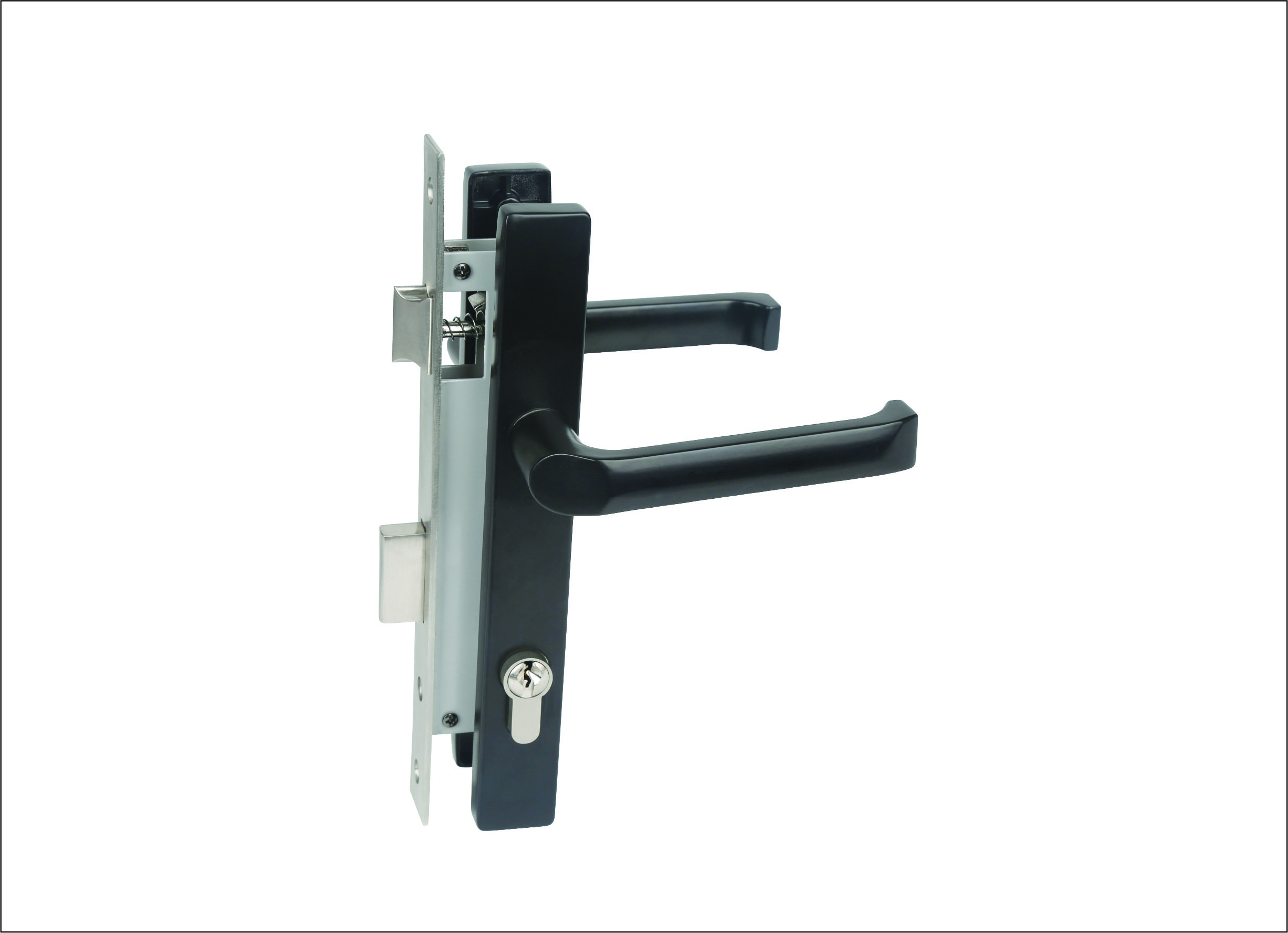 Mortise lockset