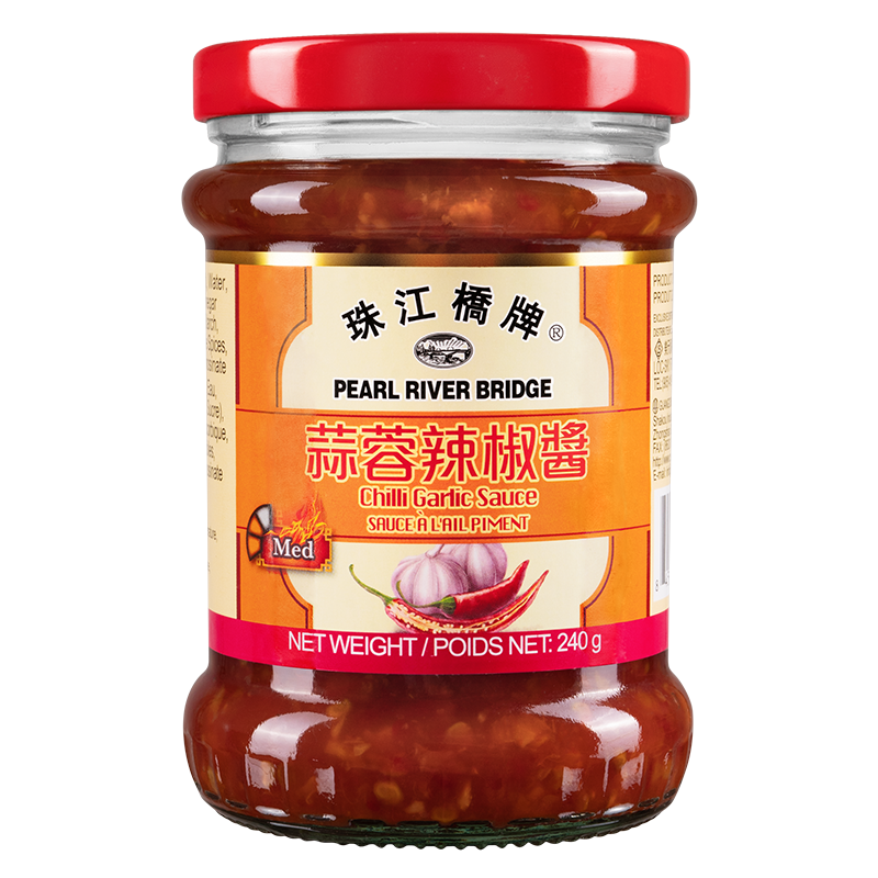 Pearl River Bridge Chilli Garlic Sauce 240g [Dipping/Pan-Fried/Stew/Marinade]