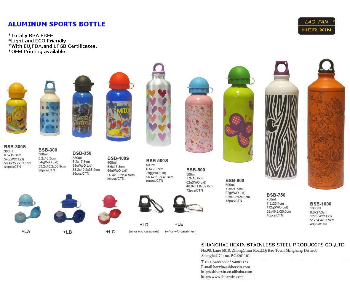SHANGHAI HEXIN STAINLESS STEEL PRODUCTS CO.,LTD. – aluminum bottles 4