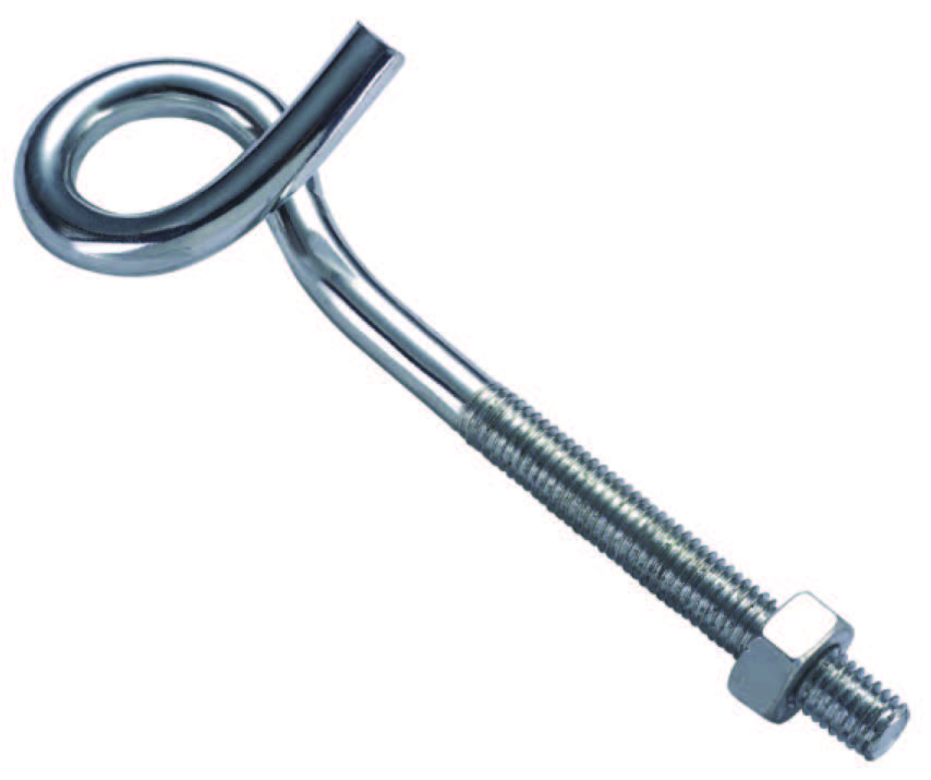 screw with nut,zinc plated