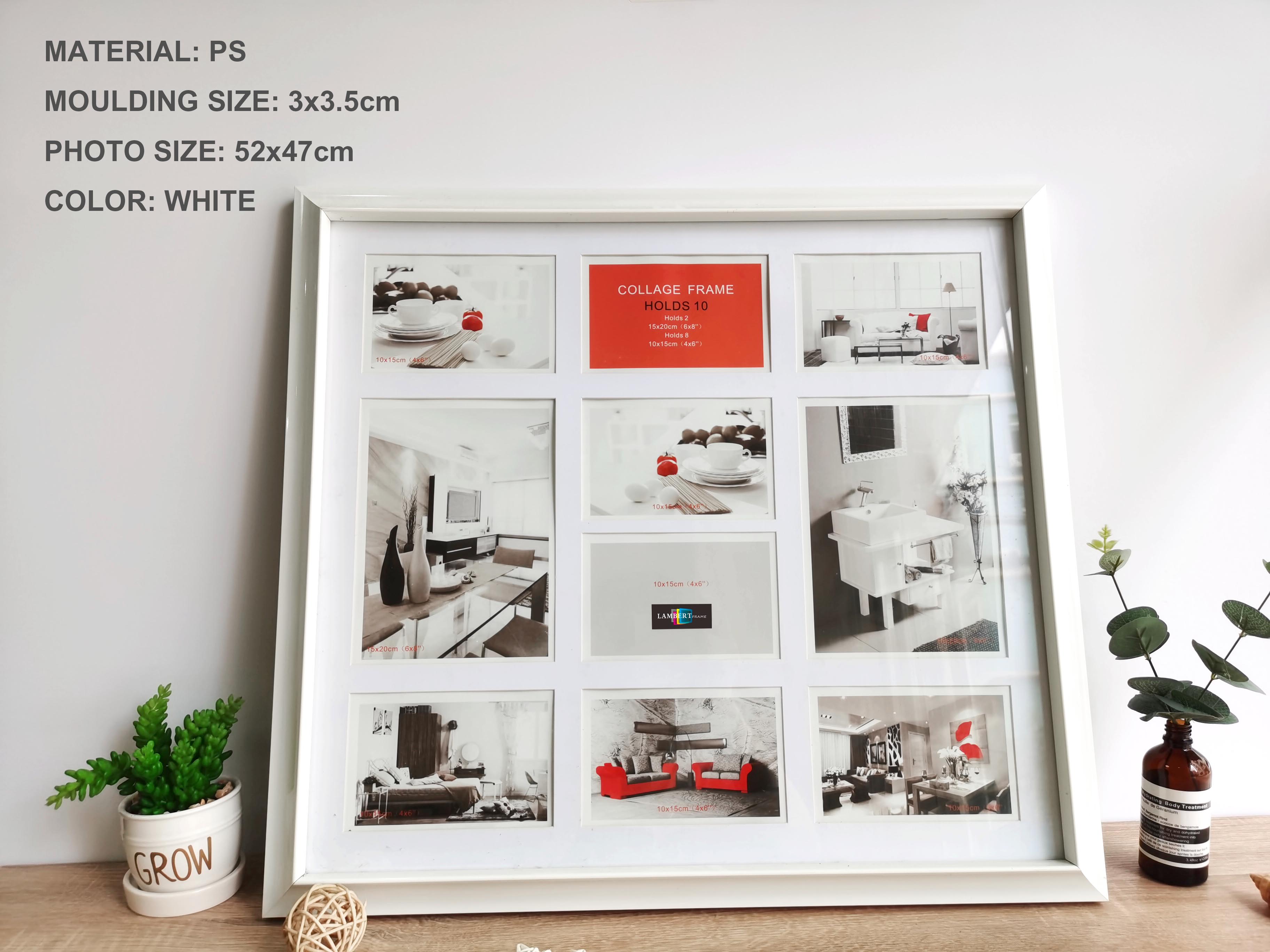 Plastic Collage Frame