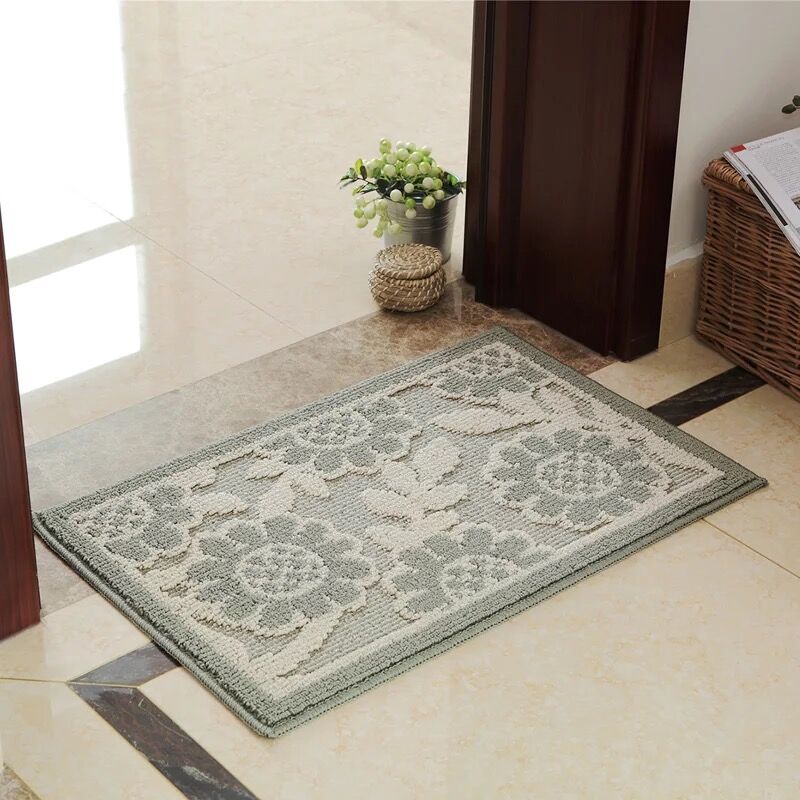 Two-tone jacquard pp mat