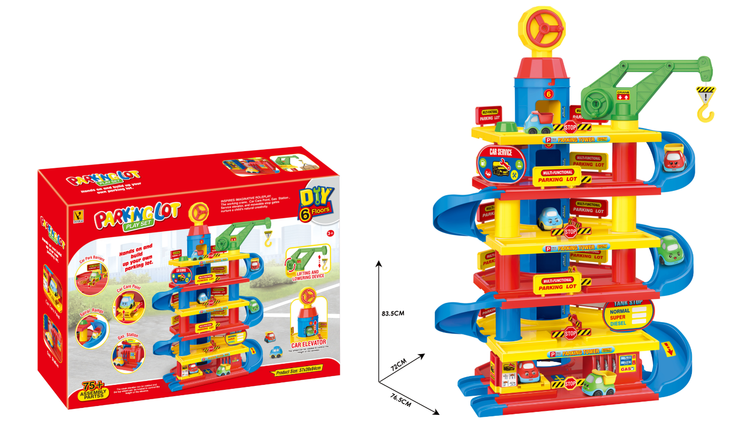 6-Floors Garage Set