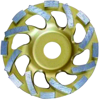 High-Frequency Welding Diamond Grinding Cup Wheel for Stone