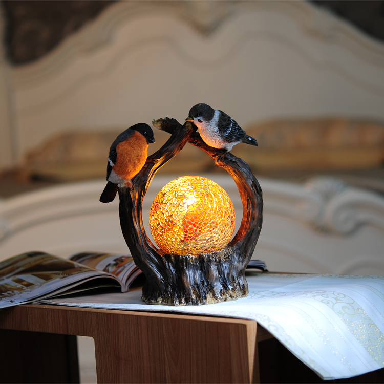 Table lamp resin Mosaic Mosaic animal shape table lamp