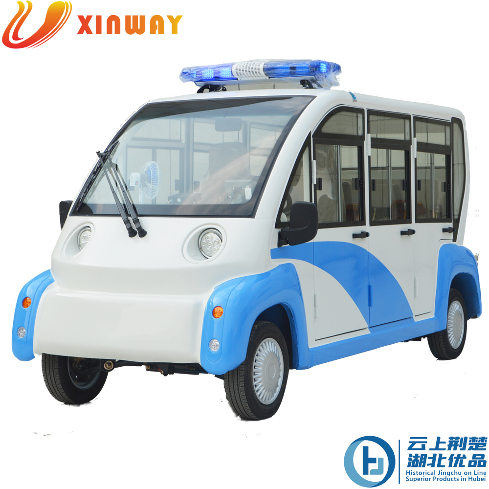 6 seats Electric patrol car with door
