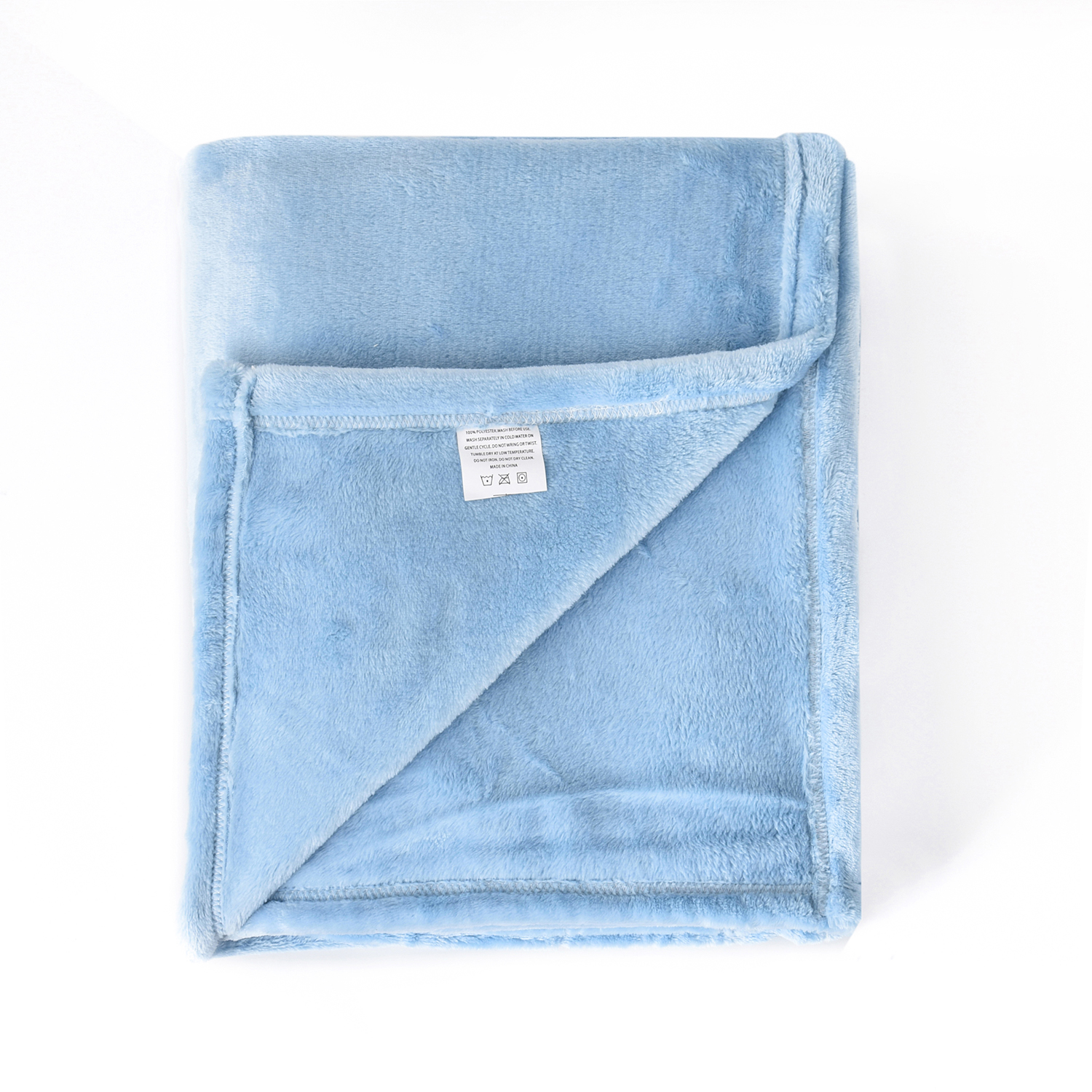super soft flannel solid blanket throw polyester blue white grey black brown taupe
