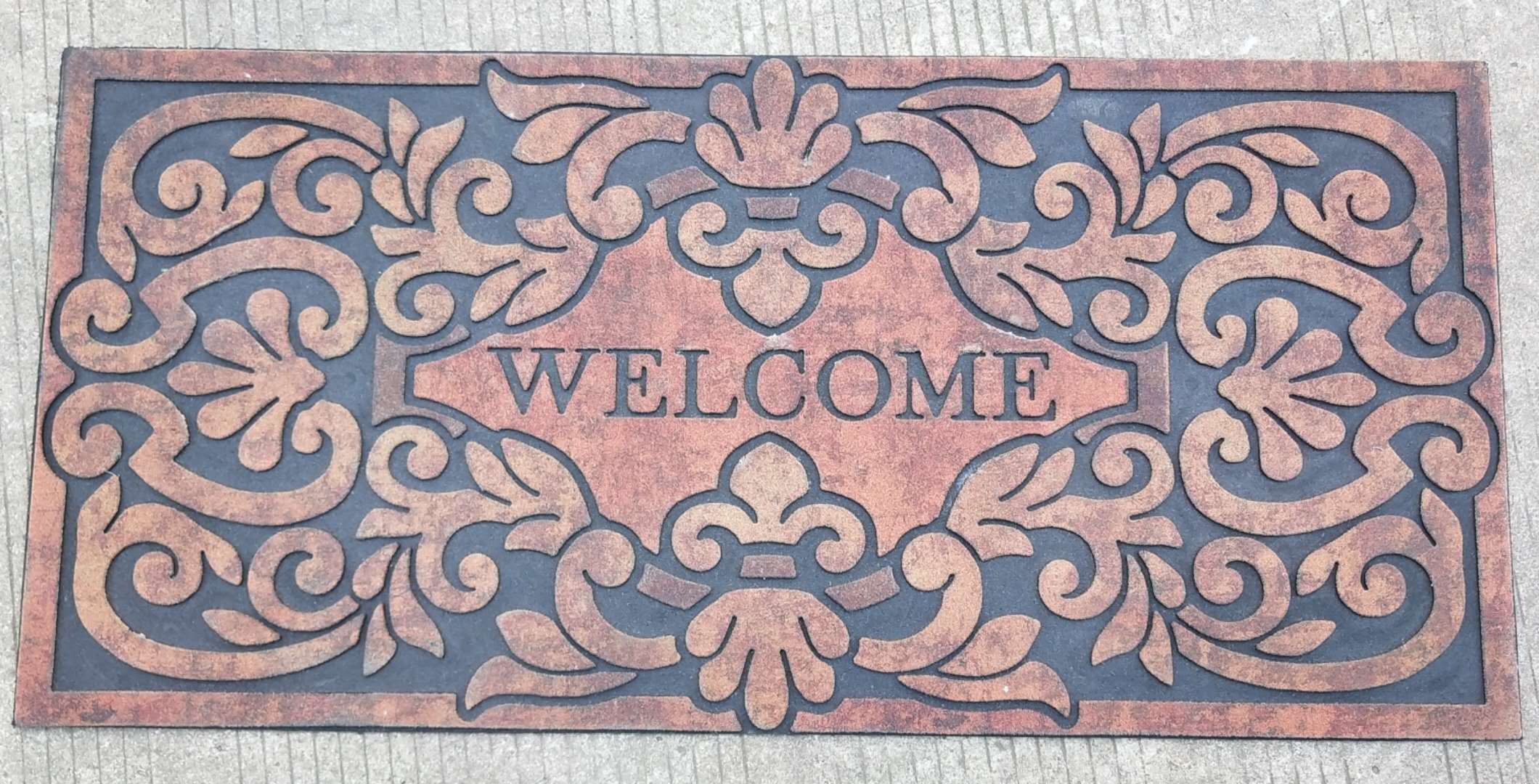 Flocking door mat - 2205