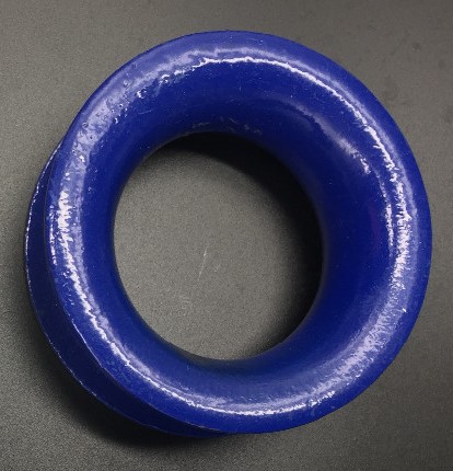 Round Thimble , Color Painted Or Z.p.