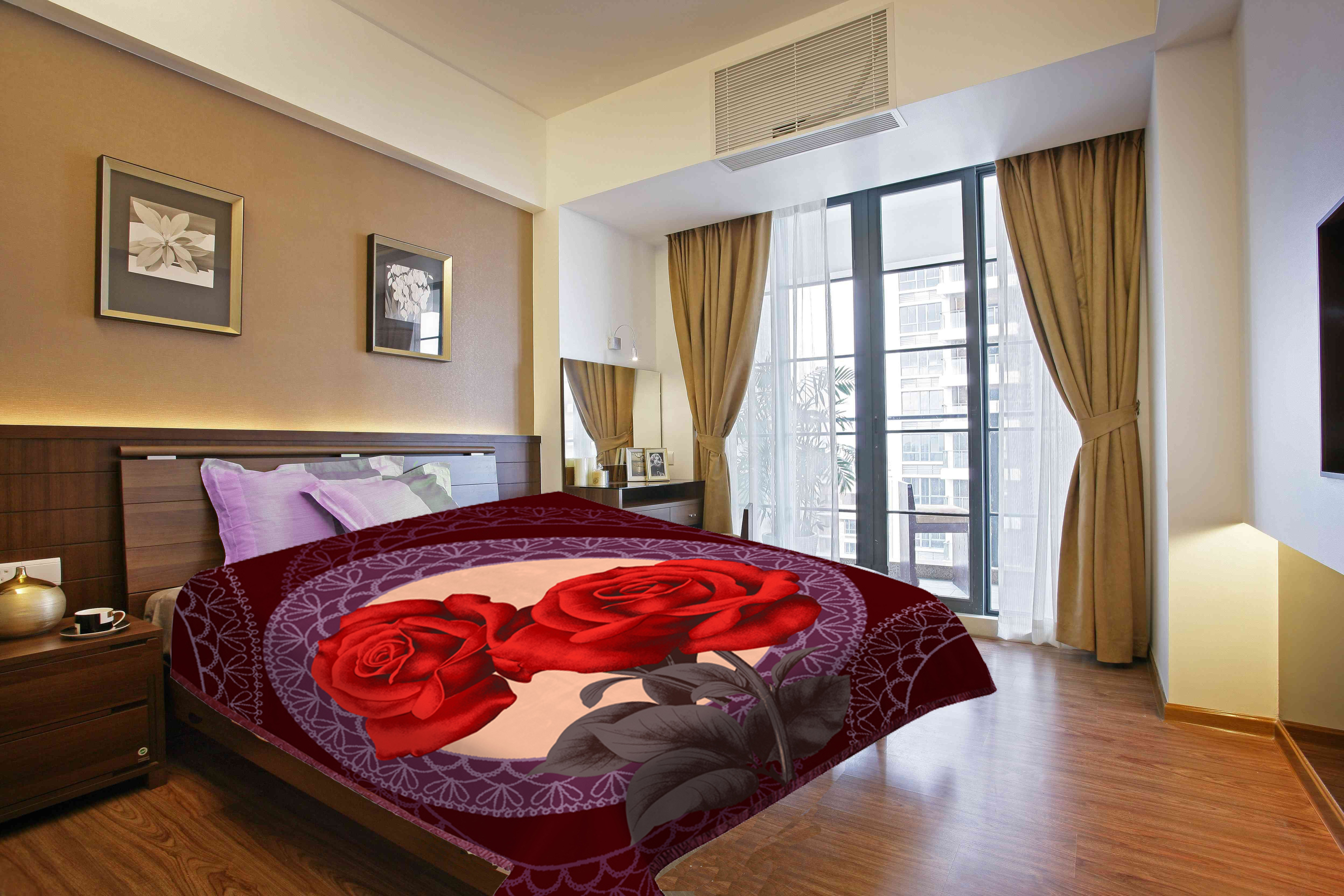 Raschel blanket