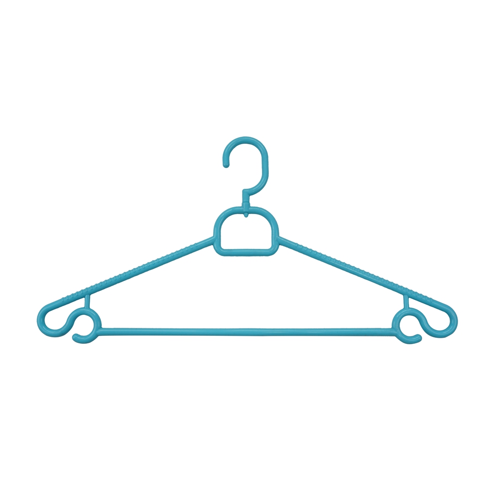 Plastic Clothes Hanger with Swivel Hook