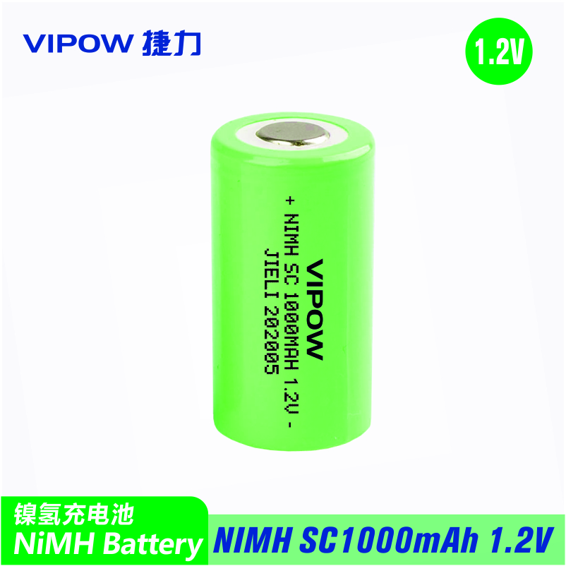 NI-MH SC size 1000/1200mAh