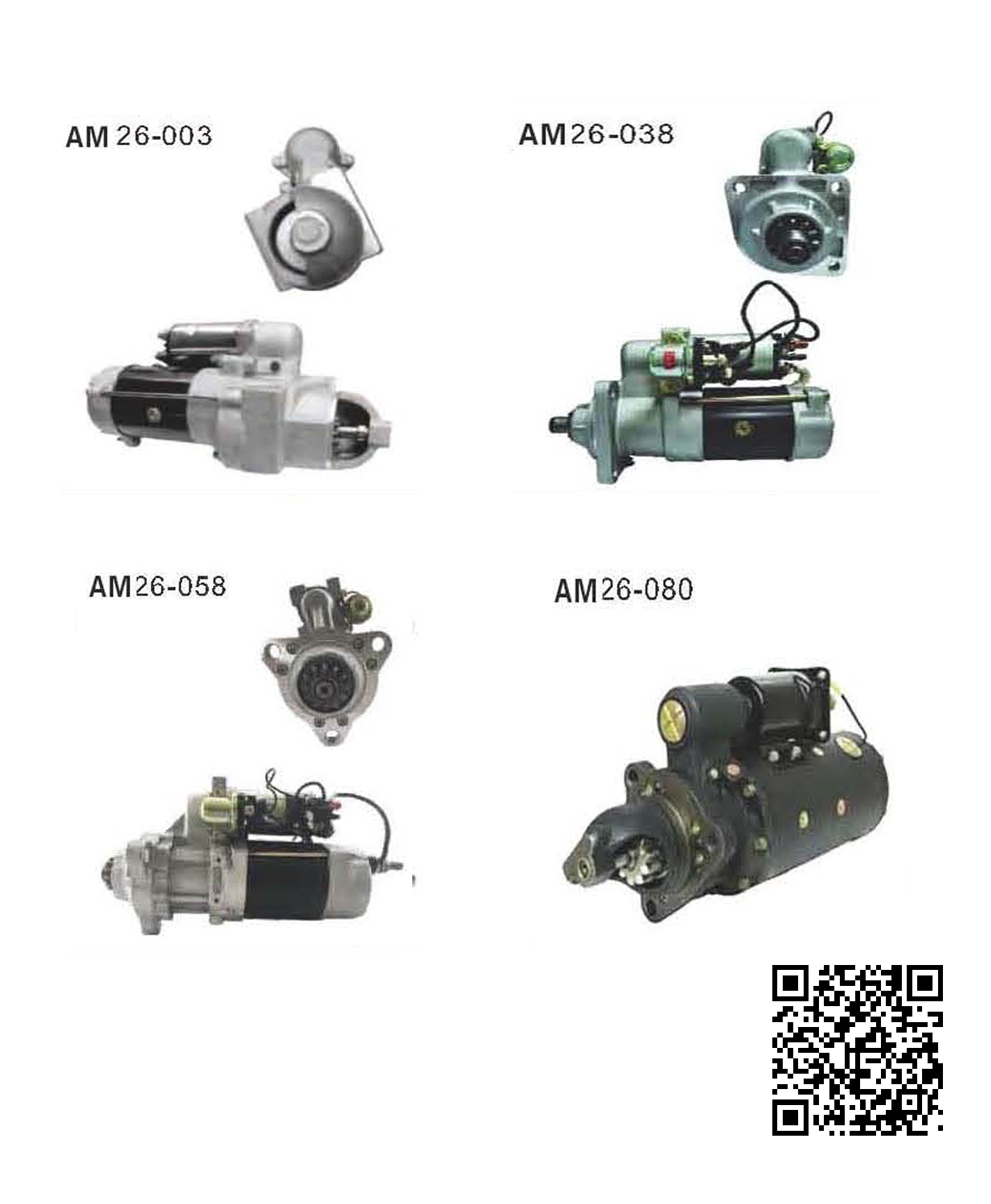 Starter Delco Mareli Deutz Yuchai Xichai Generator Hino Caterpillar Arranque Motor Alternator
