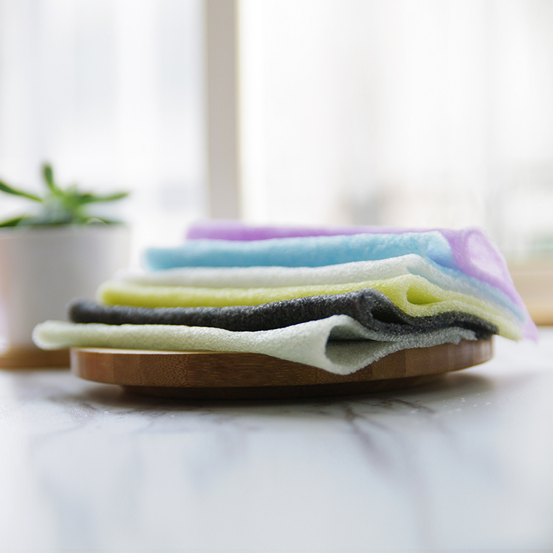 100% natural konjac towel for cleansing and moisturizing Portable