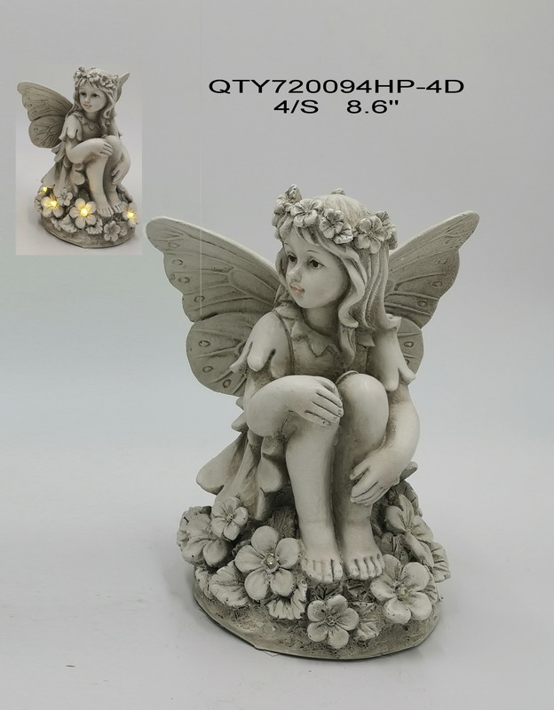 Garden fairy with LED