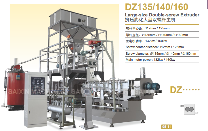Large-size Double-screw extruder