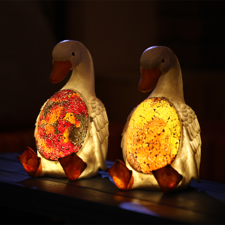 Table lamp glass Mosaic interior lamp