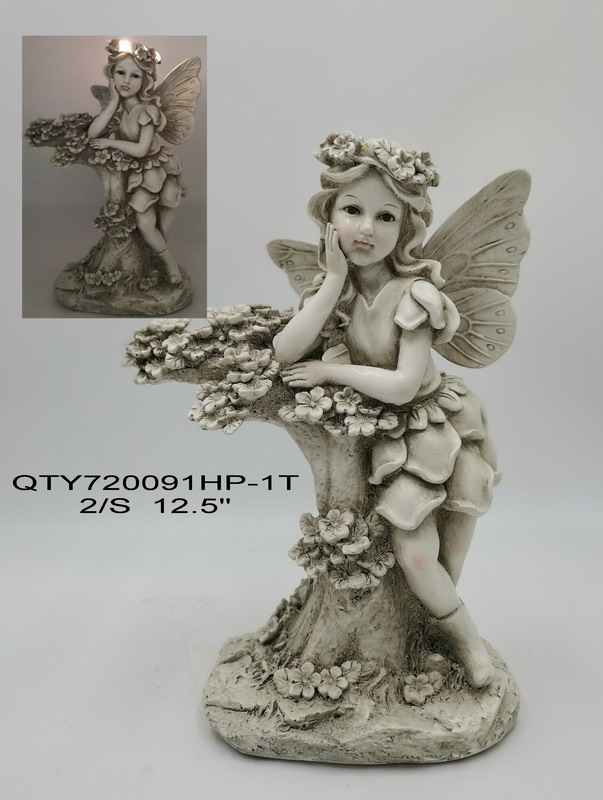 Garden fairy with LED