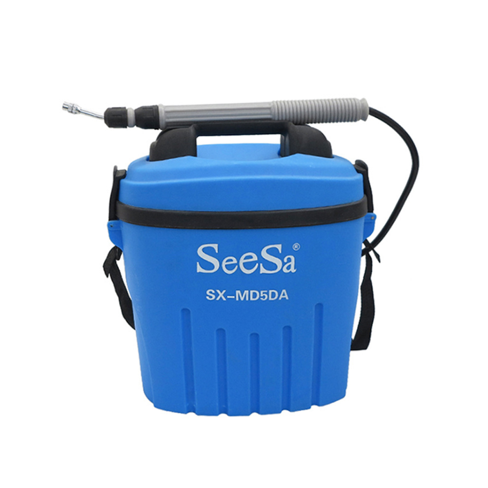 Seesa 5/8L battery electric pressure shoulder garden yard water mist sprayer