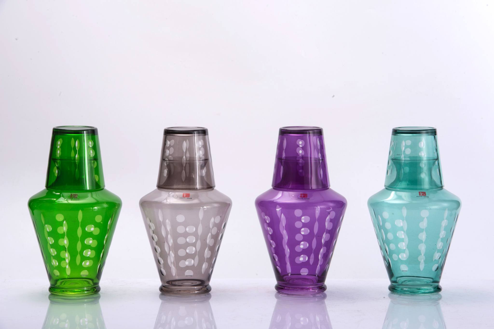 Colored and cutting beside bed cup