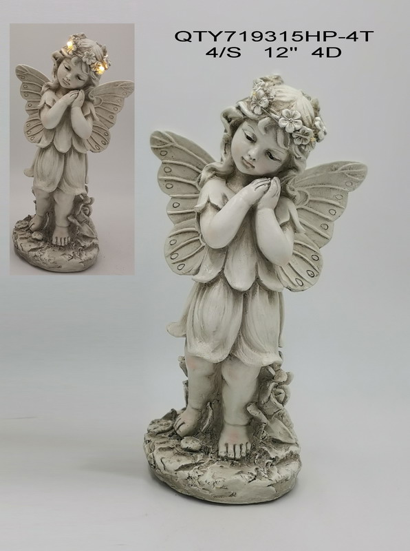 Garden fairy with LED