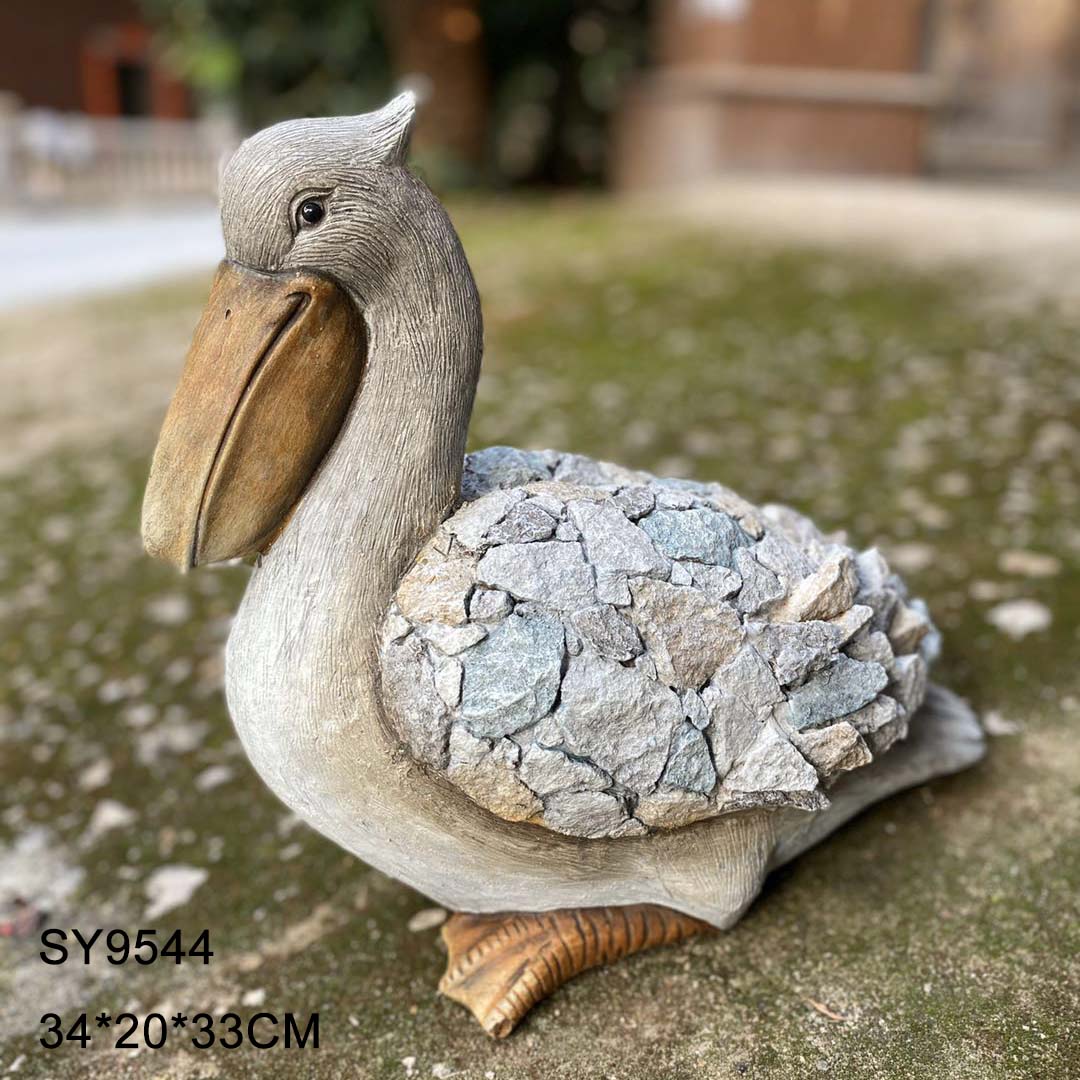 Peclican Statue Animal Statue For Garden Decor