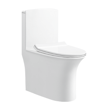 S515 Ceramic one piece siphon toilet