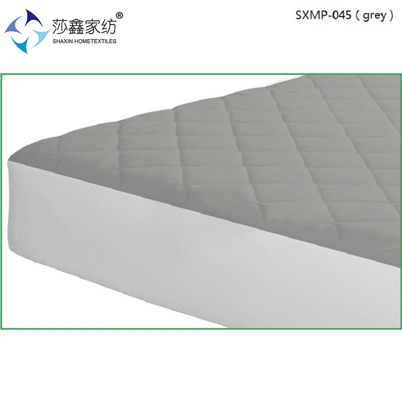 100% Polyester Microfiber Quilted Waterpoof Mattress Pad Cover
