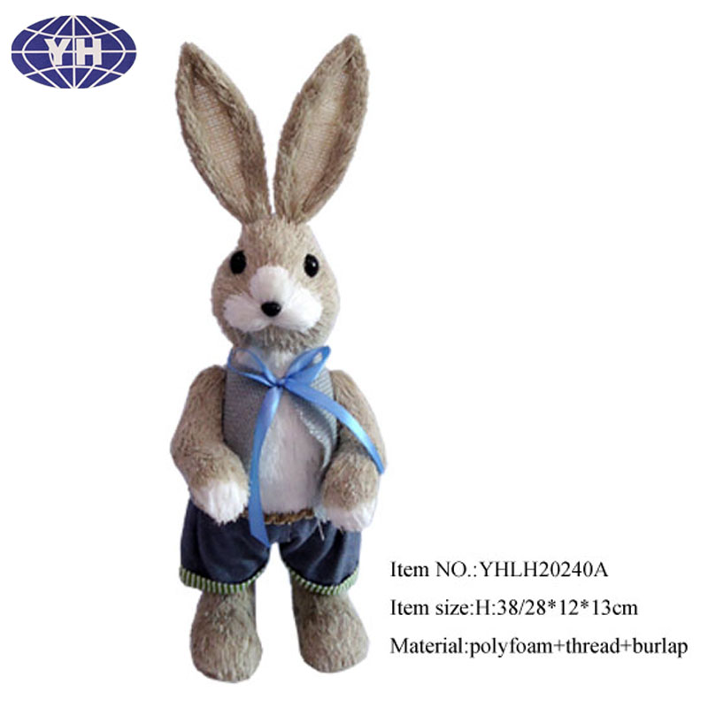 Easter decor,Home decor,crafts,decoration,bunny, standing rabbit boy