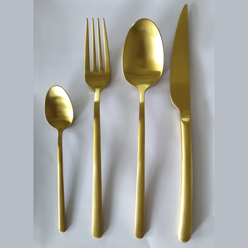 PVD stainless steel cutlery