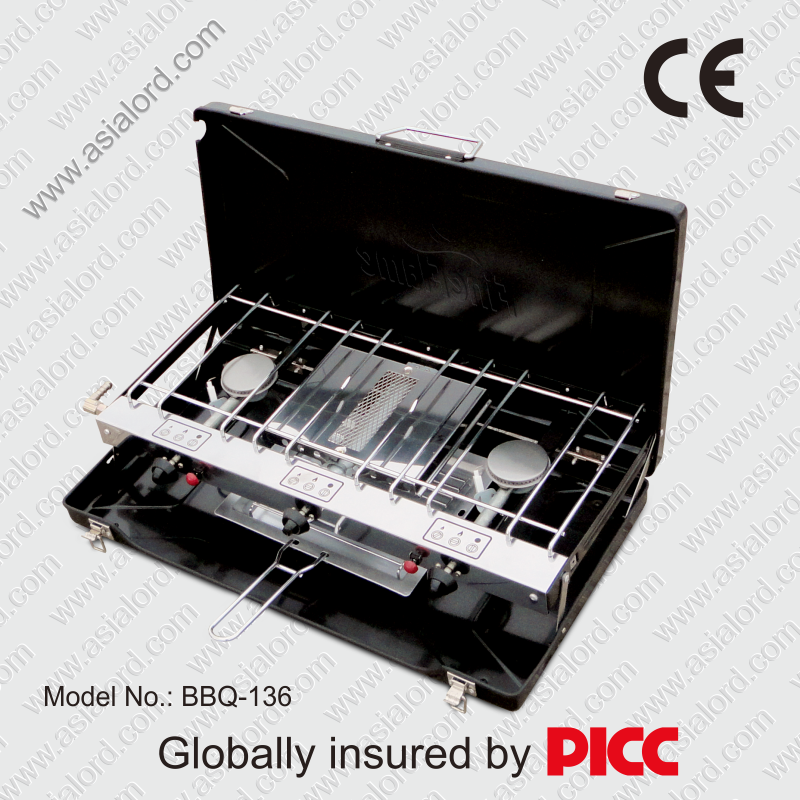 Portable gas cooker