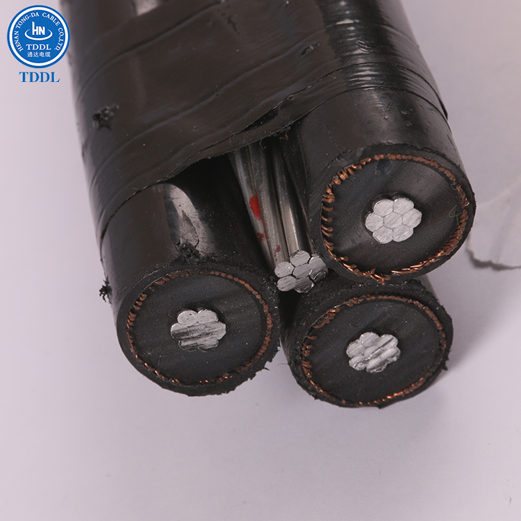 Medium Voltage ABC Cable All Aluminum Conductor XLPE PVC Insulated Overhead Cable