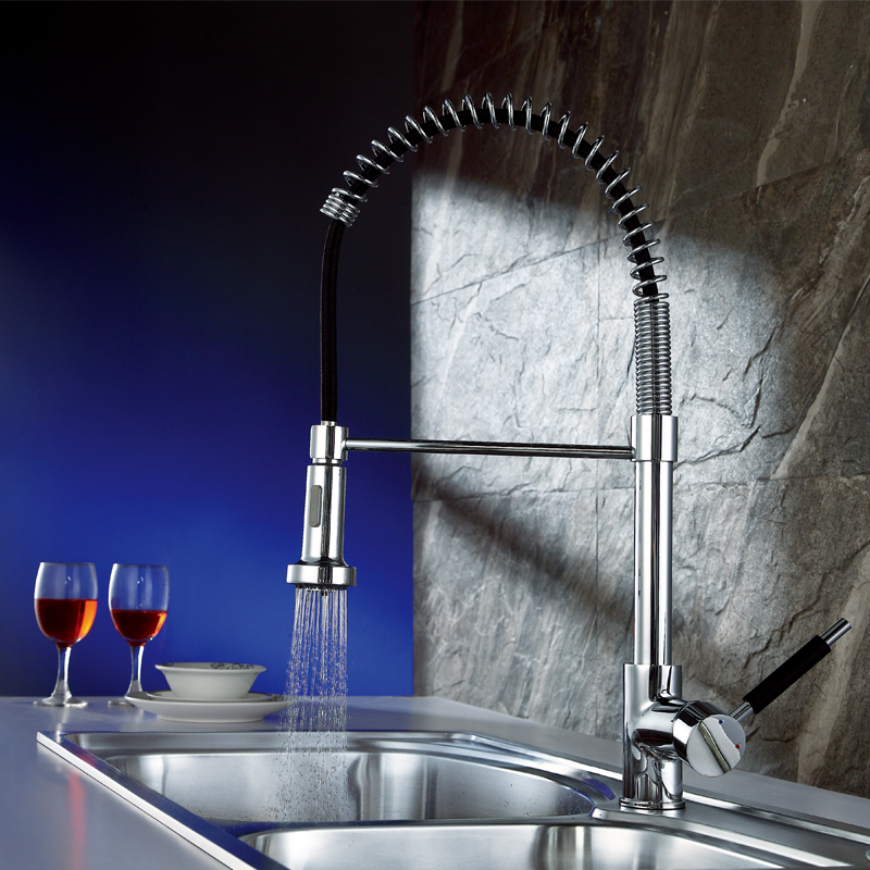 Single handle kitchen mixer
