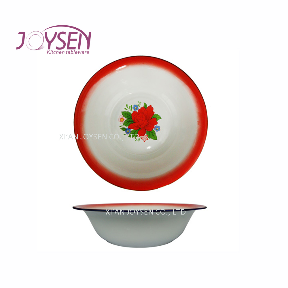 Enamel Wash Basin， small