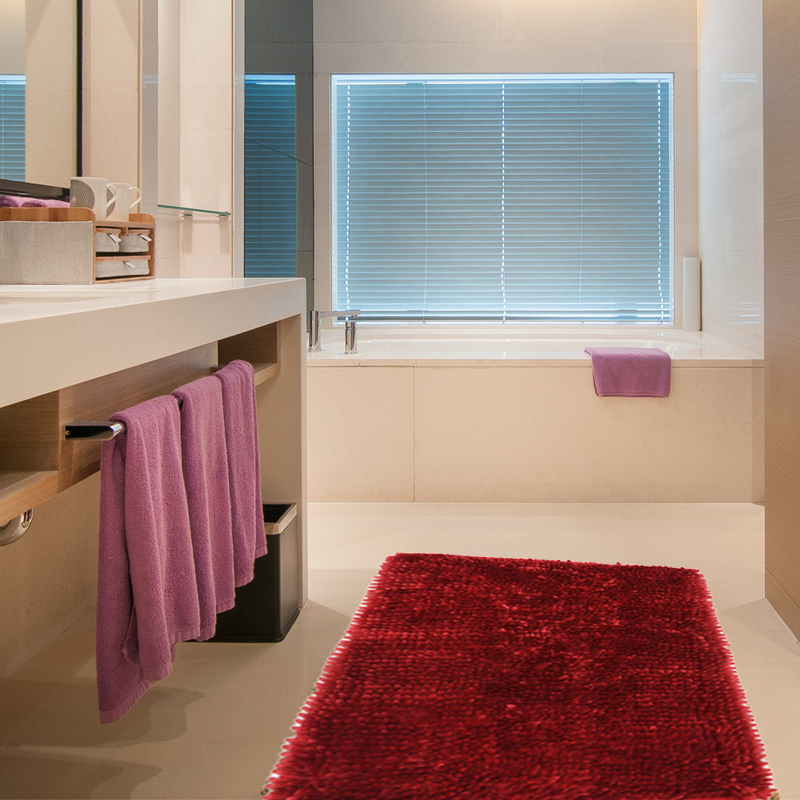 dying steaming bath mat