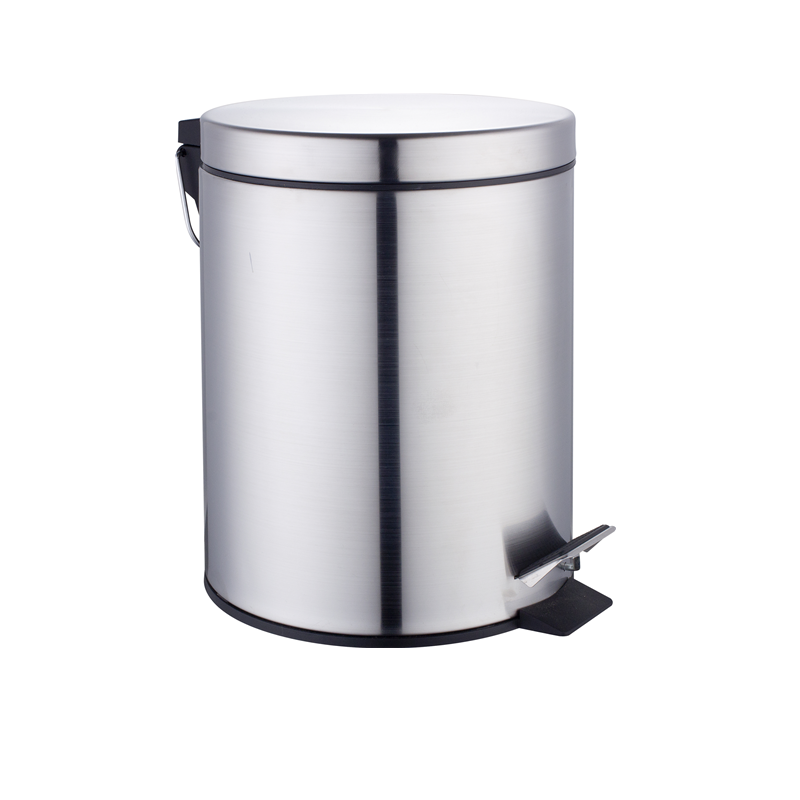 Round shape pedal bin