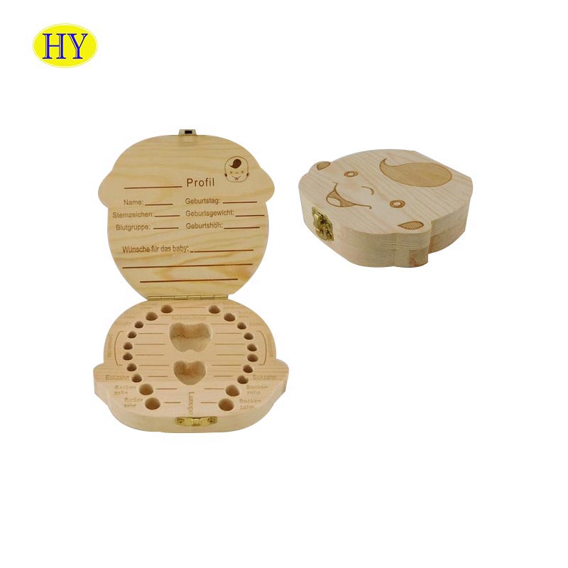 Wood tooth box