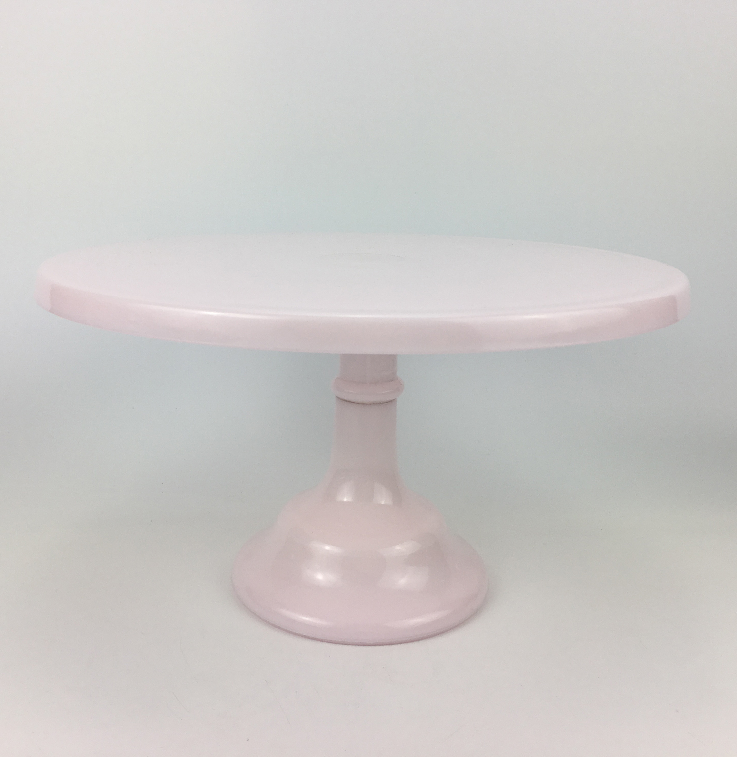 Milk Color Glass Cake Stand