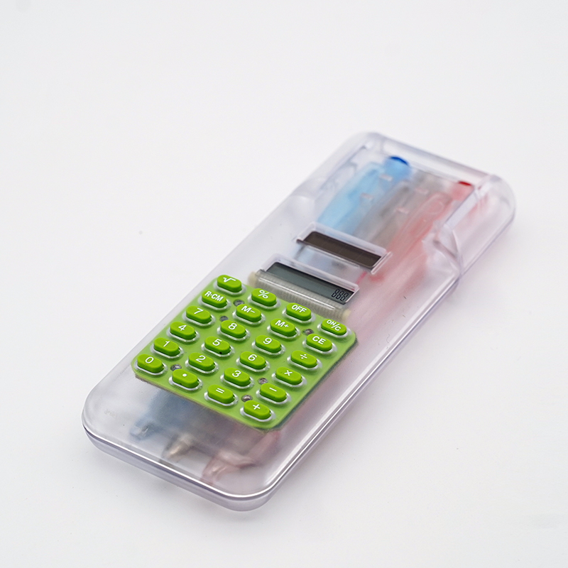 pencilbox with calculator