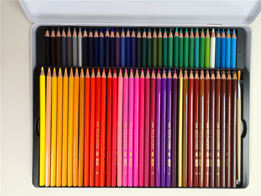 72 water soluble color pencil