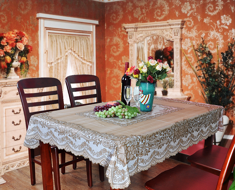 Lace PVC Tablecloth