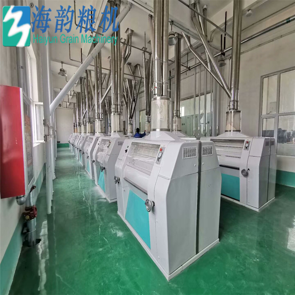 Big scale for the 300tons of wheat flour mill machine complete plant