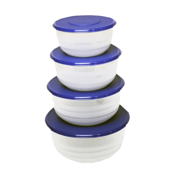 Sealed fresh box supply transparent round fruit lunch box microwave oven sealed storage fresh box
