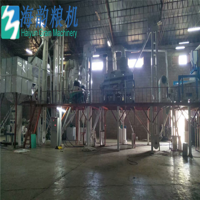 haiyun grain machinery 10TPH of sesame cleaning machine plant