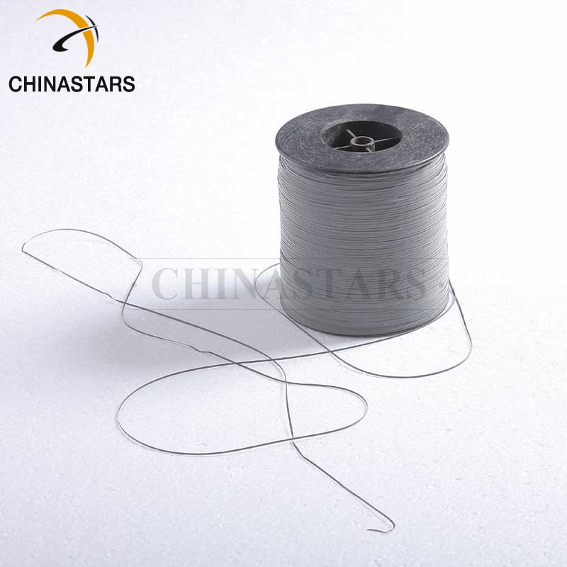 Wholesale cheap single side night highly reflective silver sewing thread yarn for knitting