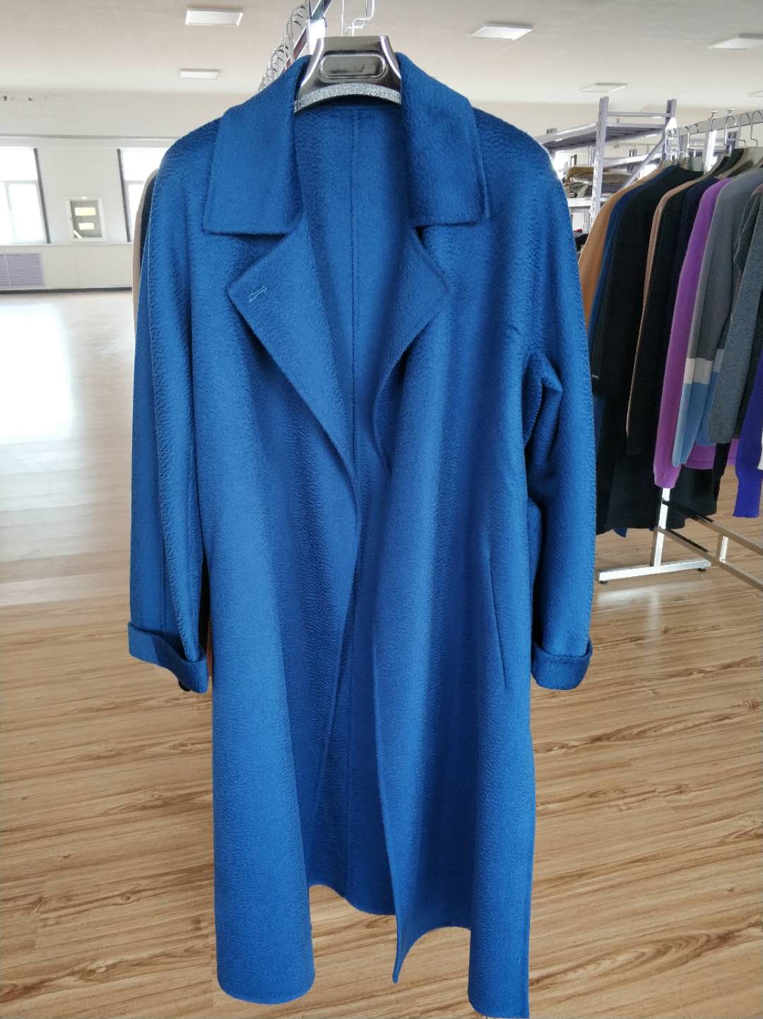 Double face wool coat for lady