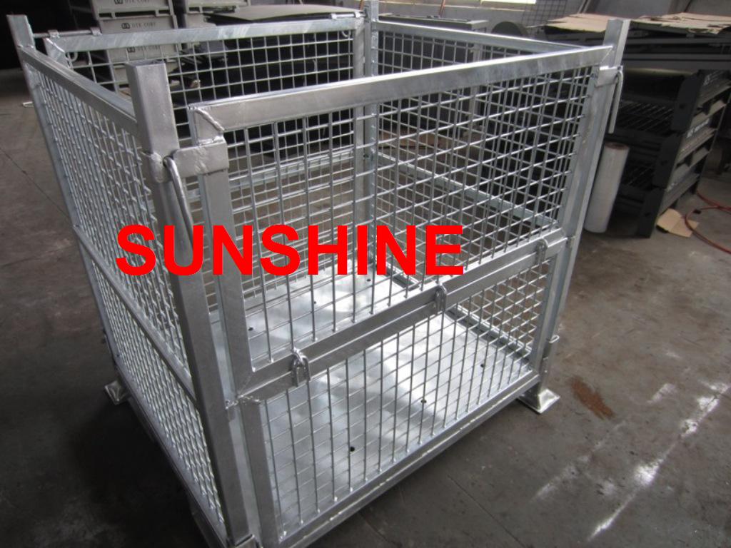 wire mesh fish bin
